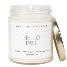 Load image into Gallery viewer, HELLO FALL SOY CANDLE
