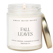 Load image into Gallery viewer, FALL LEAVES SOY CANDLE
